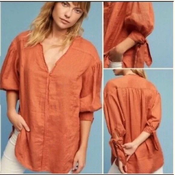 Holding Horses linen tunic OVERSIZED - Picture 2 of 10
